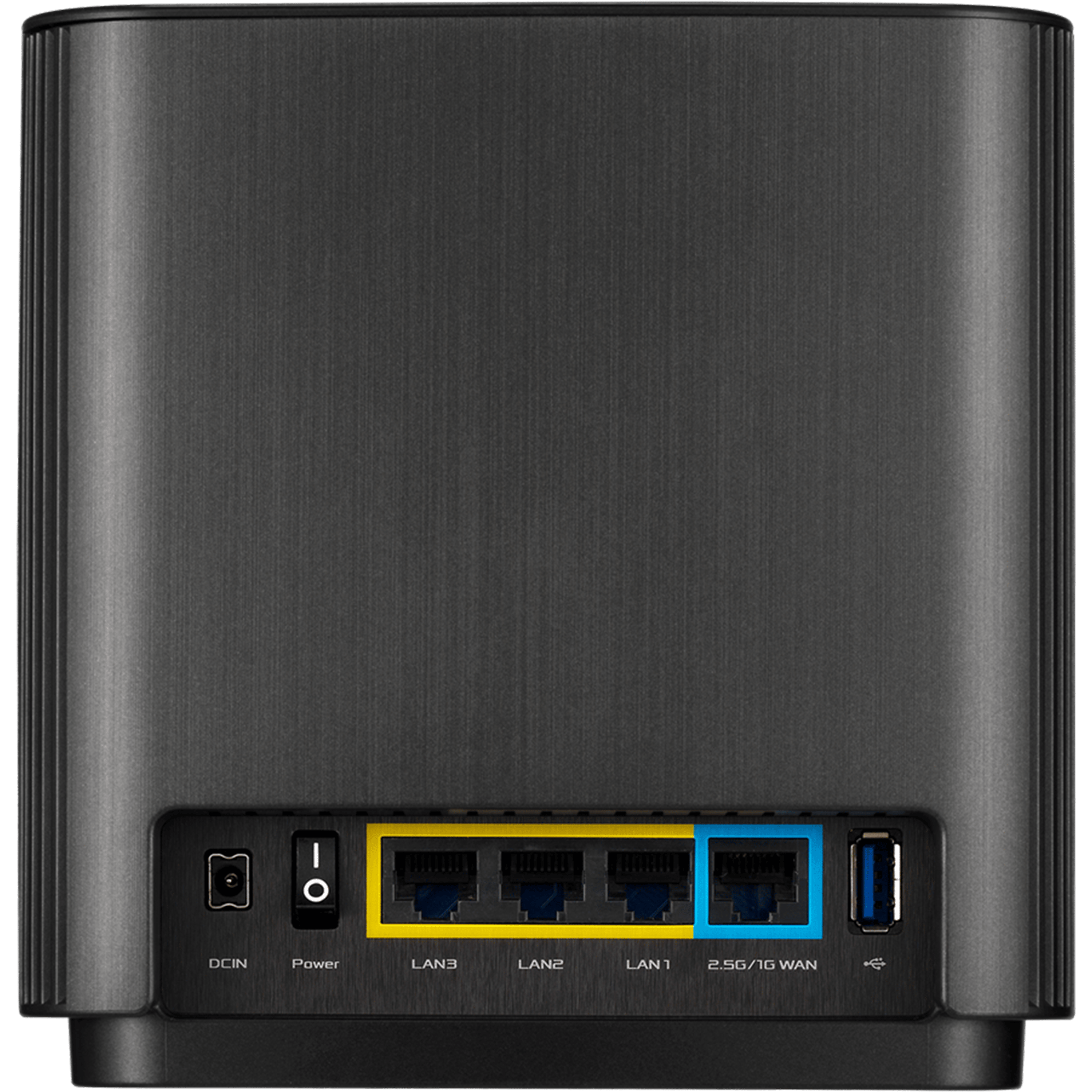 ראוטר אלחוטי Asus ZenWiFi XT8 AX6600 WiFi 6 שתי יחידות - צבע שחור שלוש שנות אחריות ע