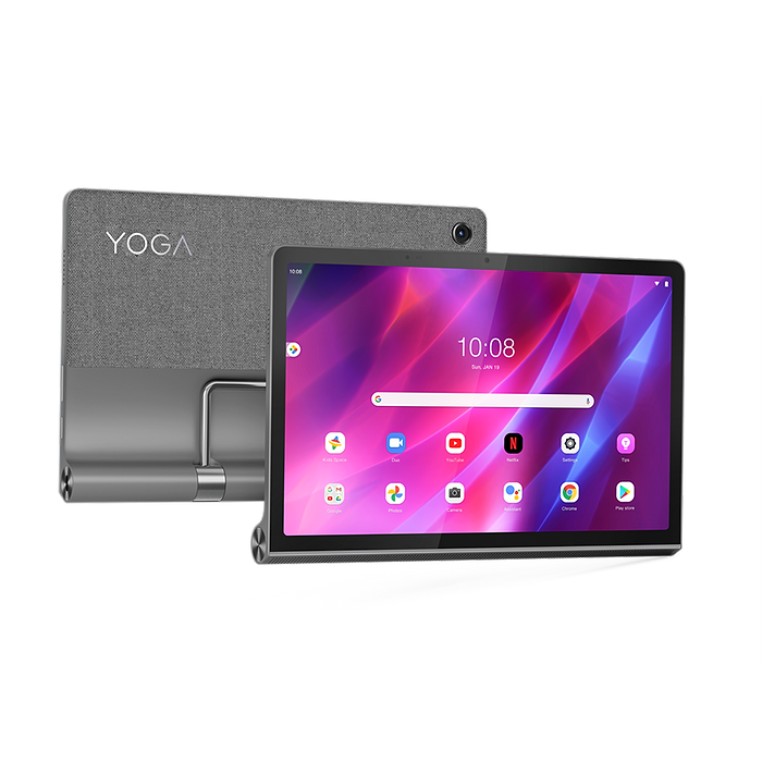 טאבלט 4G עם מודם סלולרי Lenovo Yoga Tab 11 YT-J706F 2K 128GB 4GB RAM - צבע אפור שנה אחריות עי היבואן הרשמי
