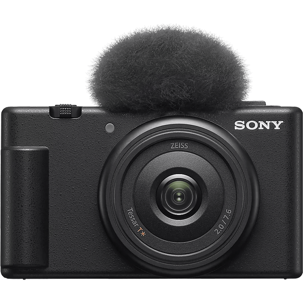 מצלמה דיגיטלית קומפקטית לוולוגים Sony ZV-1F - צבע שחור שלוש שנות אחריות ע