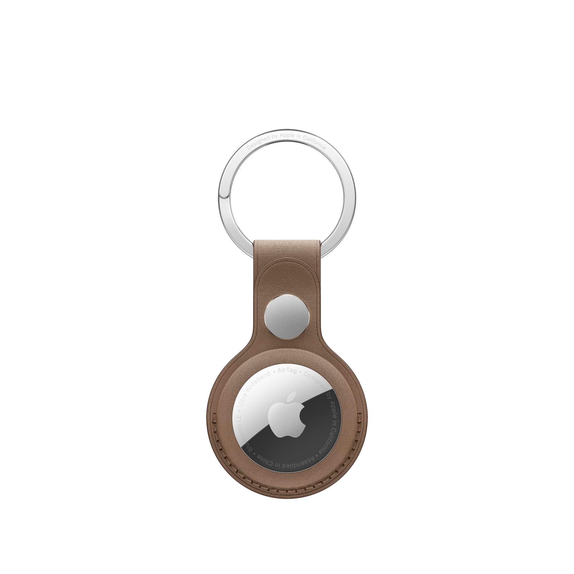 כיסוי ומחזיק מפתחות  Apple AirTag FineWoven Key Ring - צבע כחול