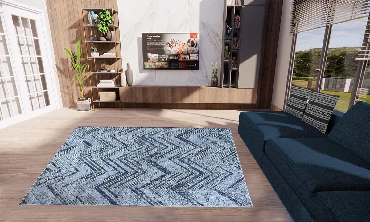 שטיח סלון מעוצב וקל לניקוי 160x230 דגם לונדון - רבדים