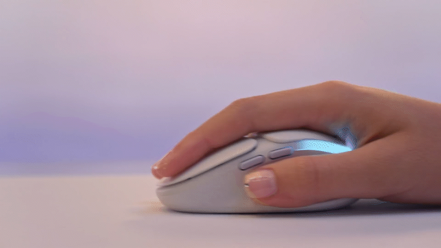 עכבר גיימינג אלחוטי Logitech G705 RGB - צבע לבן שנתיים אחריות ע"י היבואן הרשמי