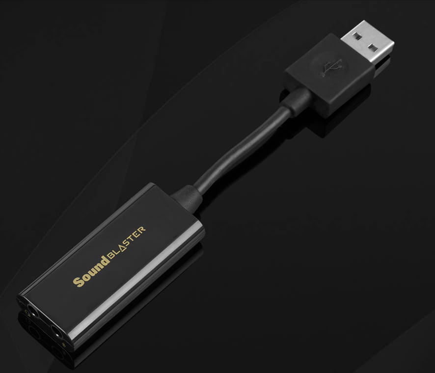 כרטיס קול חיצוני נייד Creative SoundBlaster Play 3 USB DAC - צבע שחור שנה אחריות ע"י יבואן הרשמי