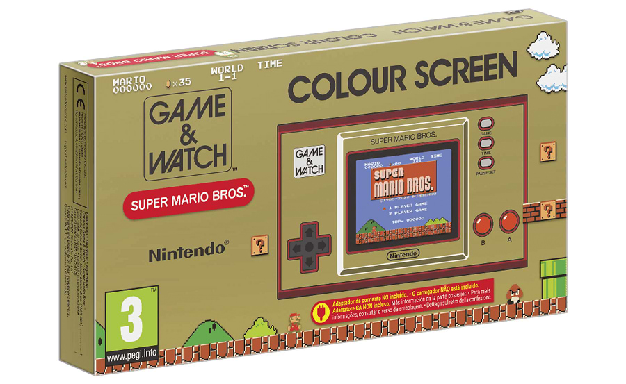 קונסולת Game&nbsp;&&nbsp;Watch:&nbsp;Super&nbsp;Mario&nbsp;Bros מבית Nintendo