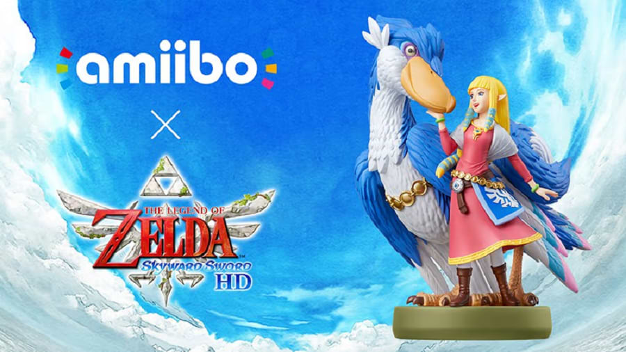 פסלון אינטרקטיבי Zelda and Loftwing Amiibo לקונסולת Nintendo Switch