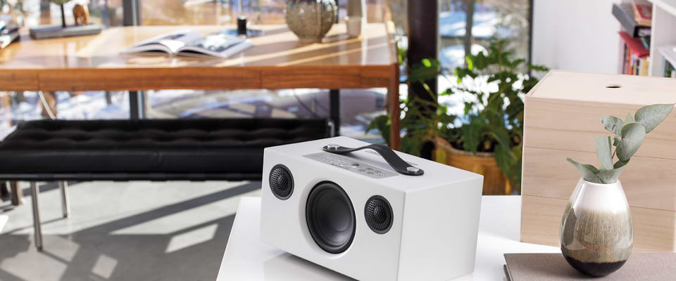 רמקול  Audio Pro Addon C5 Mkii - צבע לבן שנתיים אחריות ע"י היבואן הרשמי