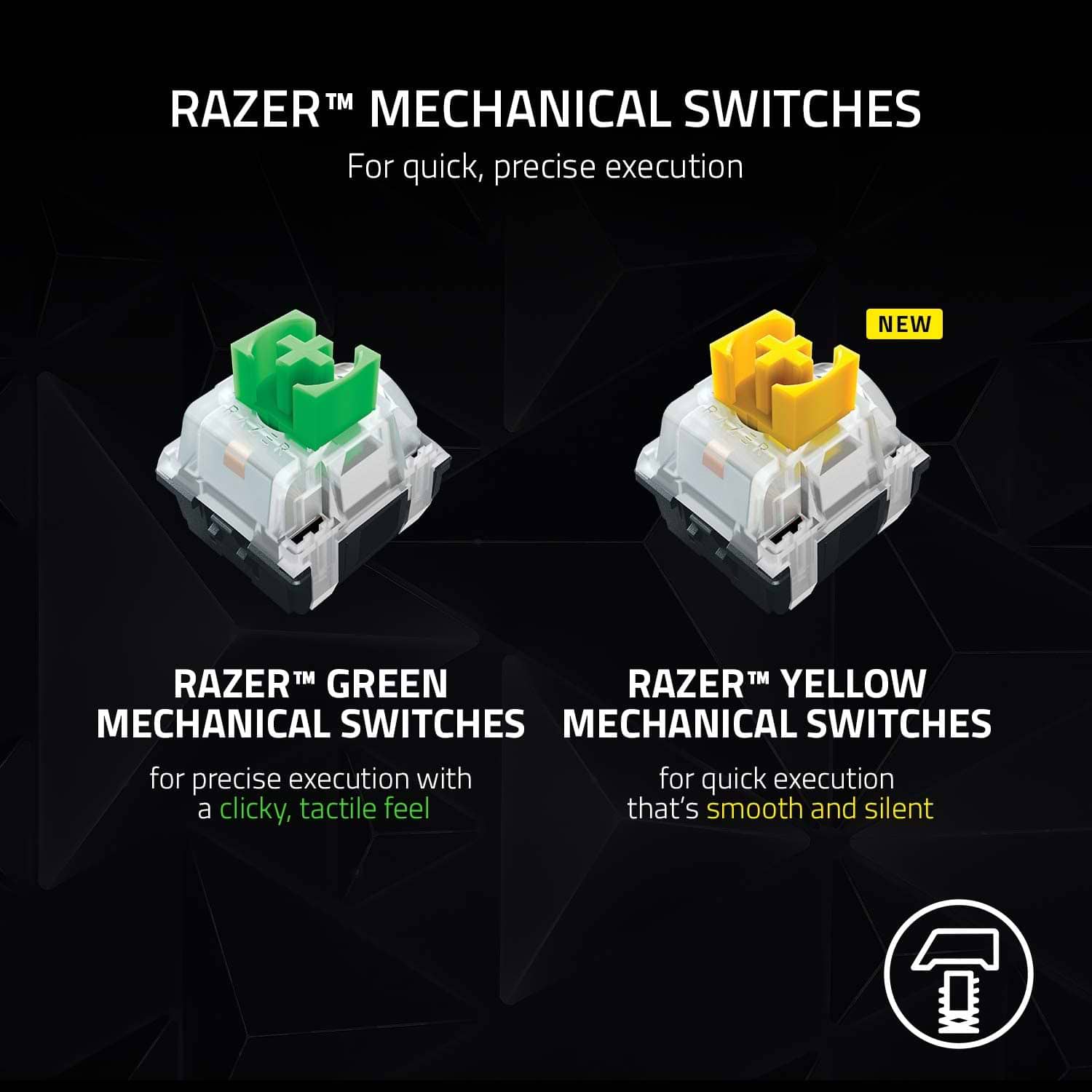 מקלדת גיימינג מכאנית אלחוטית Razer Blackwidow V3 Pro Green Switch -צבע שחור שנתיים אחריות ע"י היבואן הרשמי
