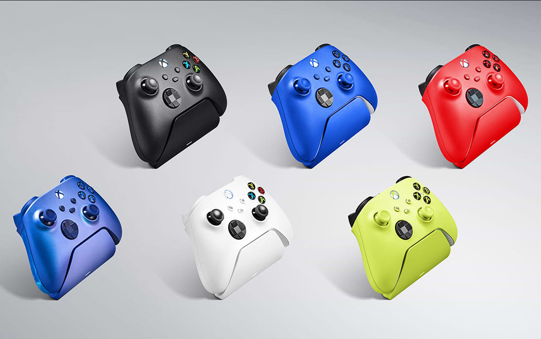 מעמד טעינה Razer לבקר Xbox Series S | X - צבע שחור שנתיים אחריות ע"י היבואן הרשמי