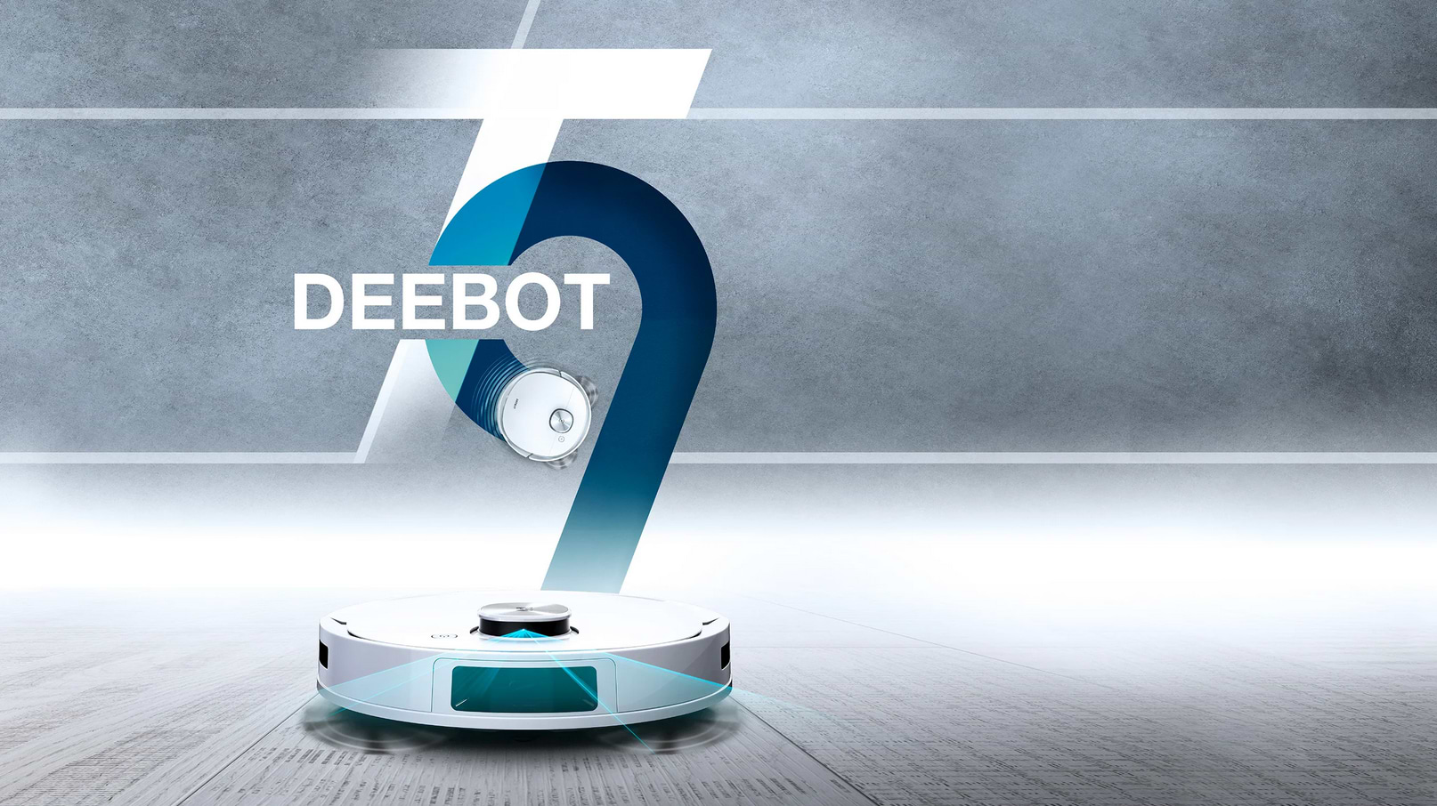 שואב אבק שוטף רובוטי עם מיפוי לייזר חכם Ecovacs Deebot T9 - צבע לבן שנתיים אחריות ע"י היבואן הרשמי
