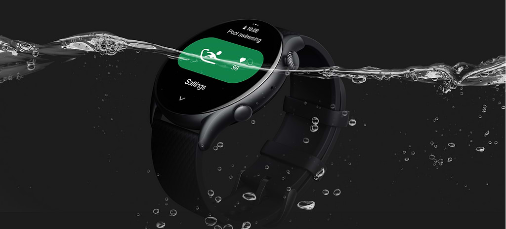 שעון חכם Amazfit GTR 3 Pro - צבע שחור אינסופי שנה אחריות ע"י היבואן הרשמי