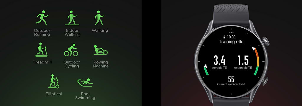 שעון חכם Amazfit GTS 3 - צבע שנהב שנה אחריות ע"י היבואן הרשמי