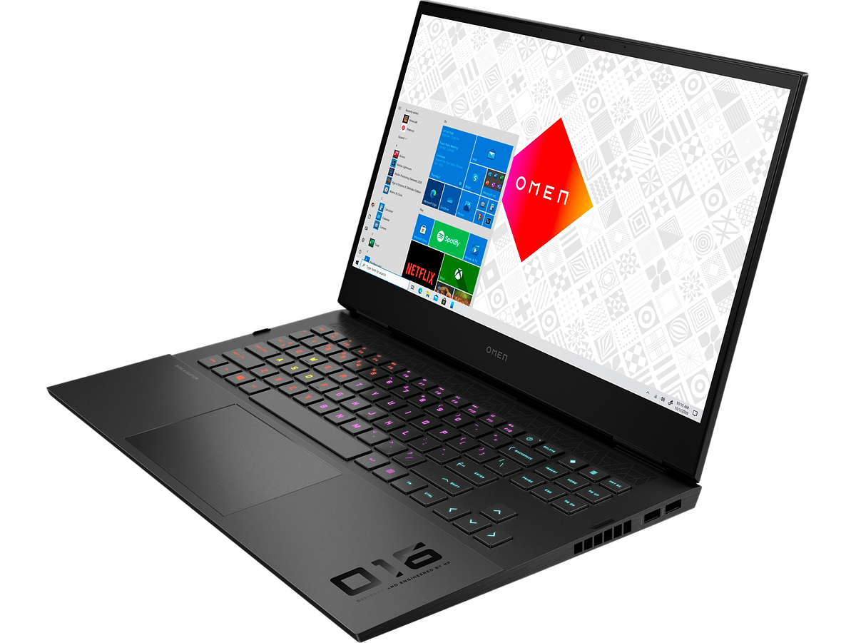 מחשב נייד גיימינג HP OMEN Laptop 15-ek1006nj / 443N4EA Core i7-10870H 1TB SSD 32GB RAM RTX-3060 Windows 10 Home - צבע שחור שלוש שנות אחריות ע"י היבואן הרשמי