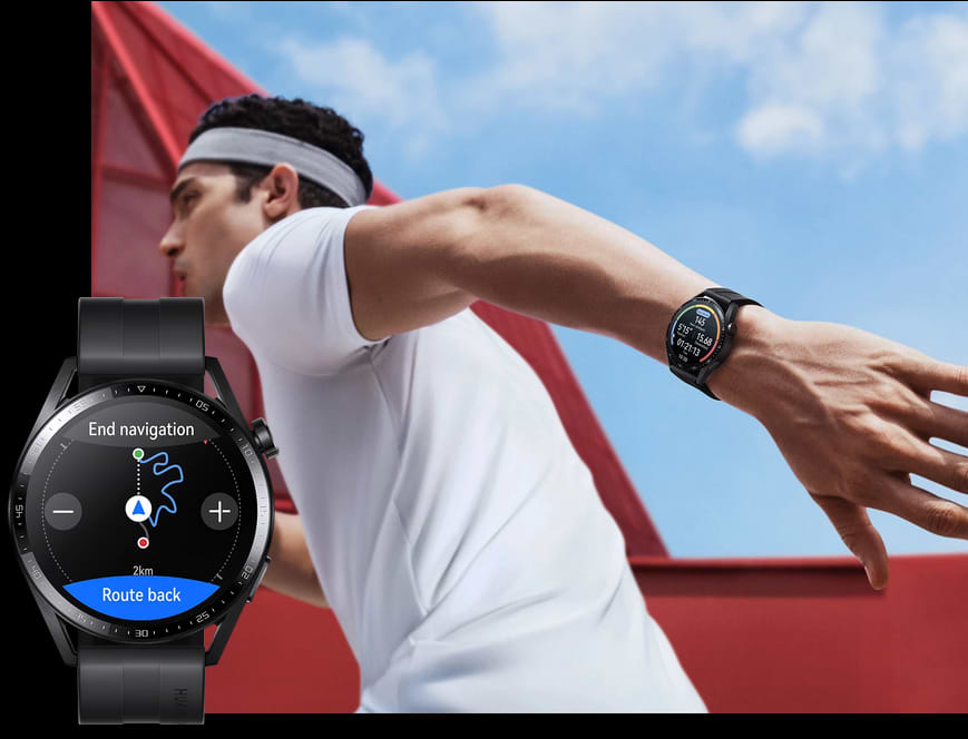 שעון חכם Huawei Watch GT 3 Elegant - צבע לבן שנה אחריות ע"י היבואן הרשמי