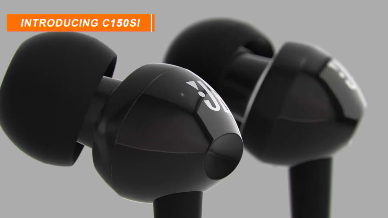 אוזניות חוטיות עם מיקרופון JBL C150SIU - צבע שחור שנה אחריות ע"י היבואן הרשמי
