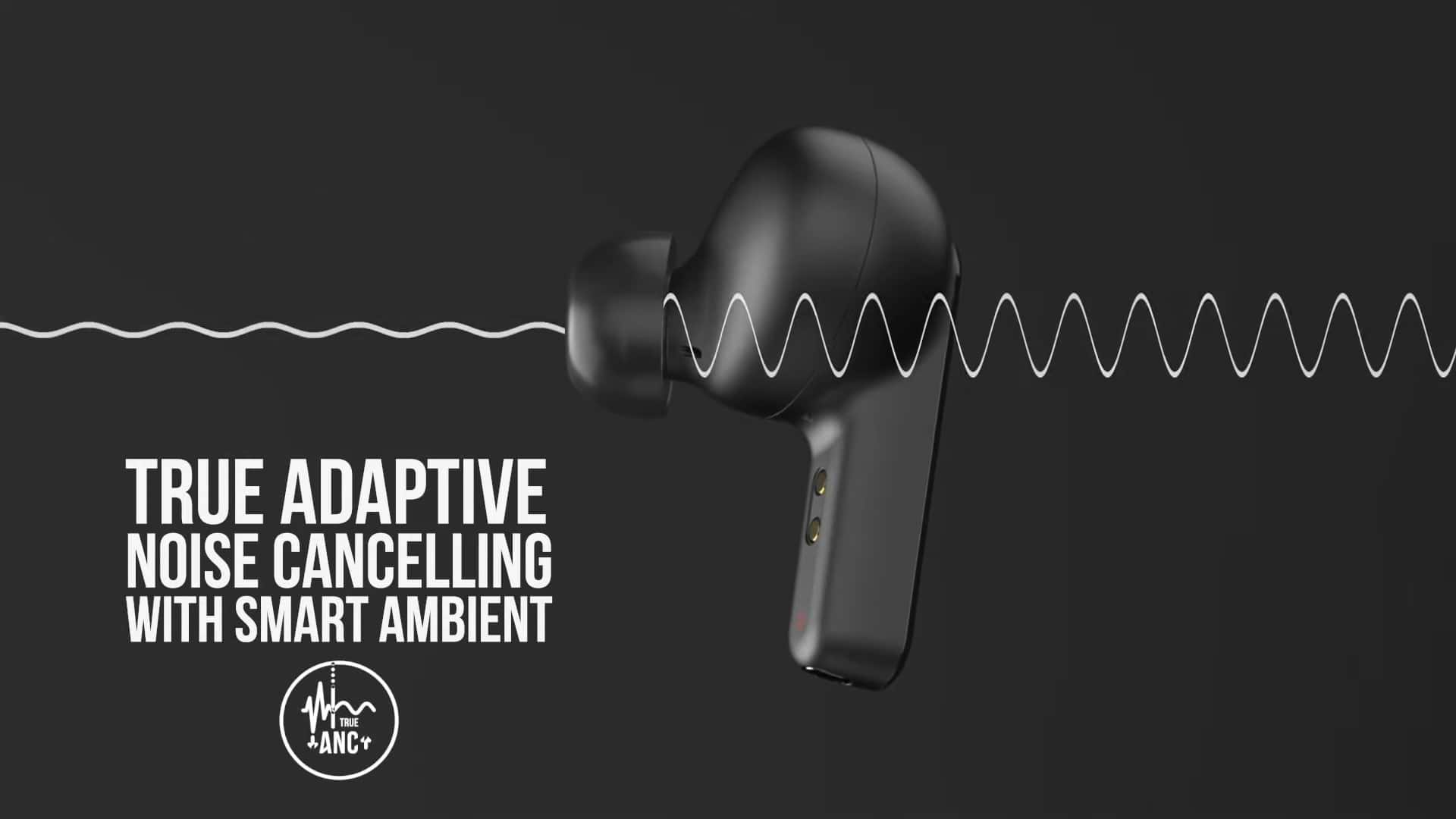 אוזניות אלחוטיות עם סינון רעשים אקטיבי JBL Live Pro 2 TWS - צבע שחור שנה אחריות ע"י היבואן הרשמי
