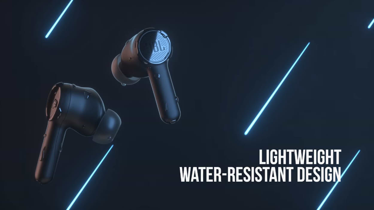 אוזניות גיימינג אלחוטיות JBL Quantum TWS - צבע שחור שנה אחריות ע"י היבואן הרשמי