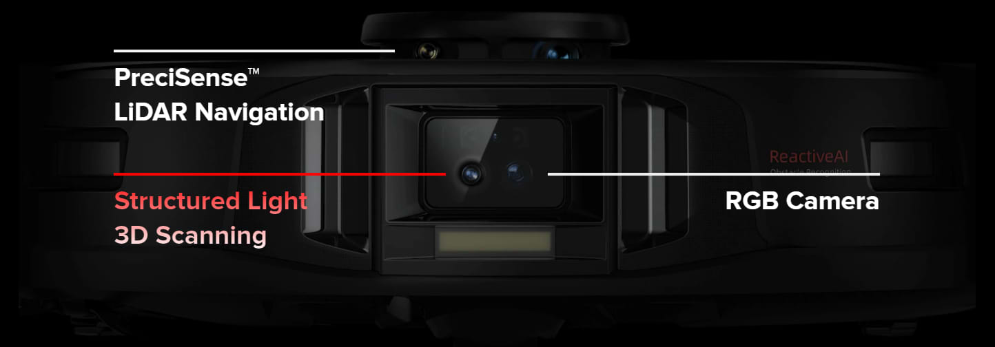 שואב אבק רובוטי + עמדת ריקון חכמה Roborock S7 MaxV Plus - צבע שחור שנה אחריות ע"י היבואן הרשמי