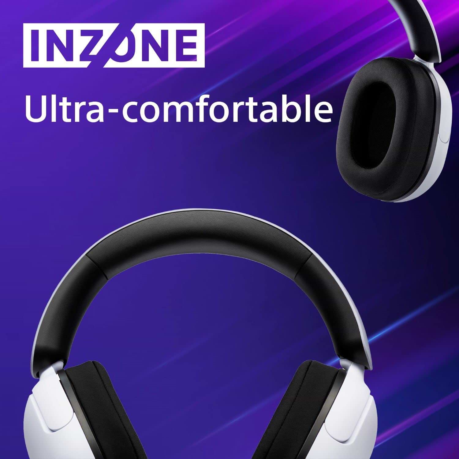 אוזניות גיימינג Sony Inzone H3 MDR-G300 - צבע לבן שנה אחריות ע"י היבואן הרשמי
