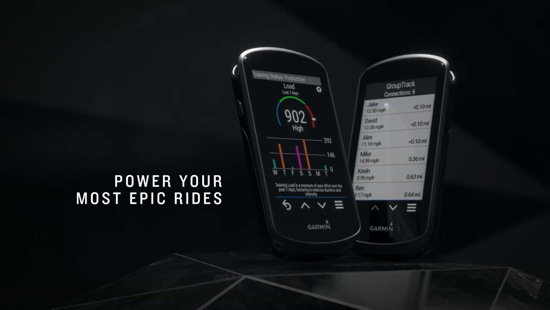 מחשבון רכיבה עם רצועת דופק Garmin Bundle Edge 1030 Plus GPS - צבע שחור שנה אחריות ע"י היבואן הרשמי