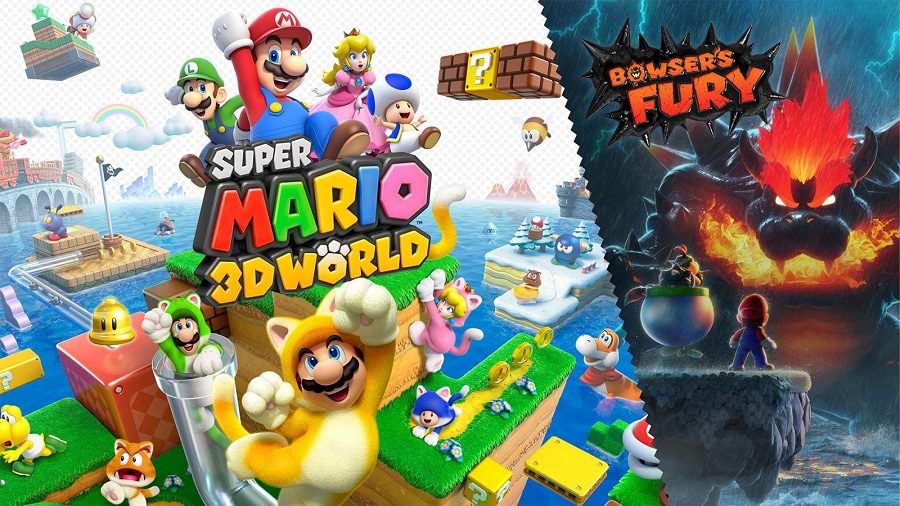 משחק Super Mario 3D World + Bowsers Fury לקונסולת Nintendo Switch