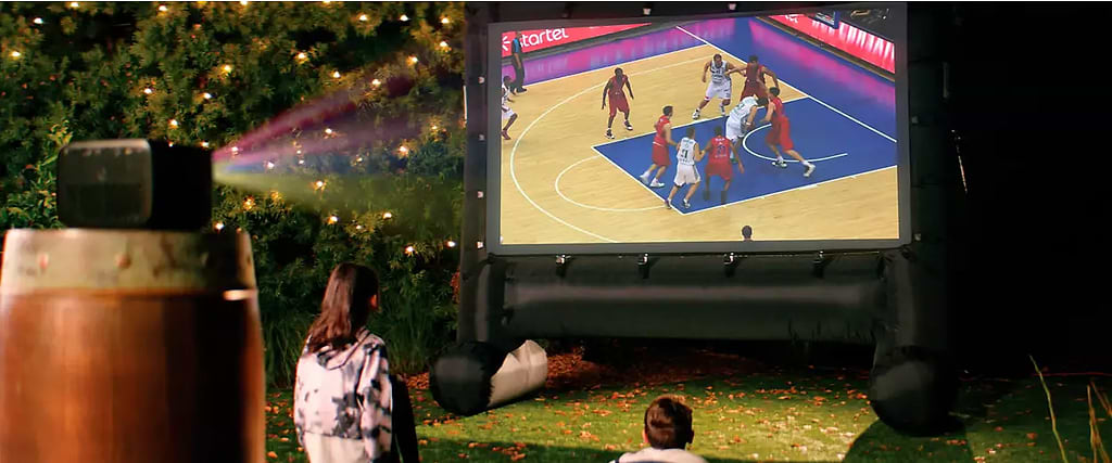 מקרן וידאו נייד חכם Philips PicoPix MaxTV PPX720/INT - צבע שחור שנה אחריות ע"י היבואן הרשמי