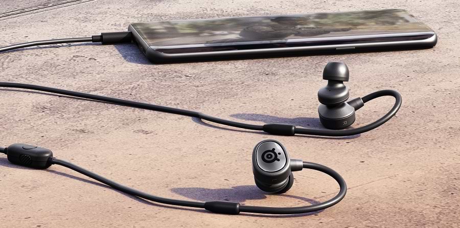 אוזניות גיימינג SteelSeries TUSQ - צבע שחור שנתיים אחריות ע"י היבואן הרשמי
