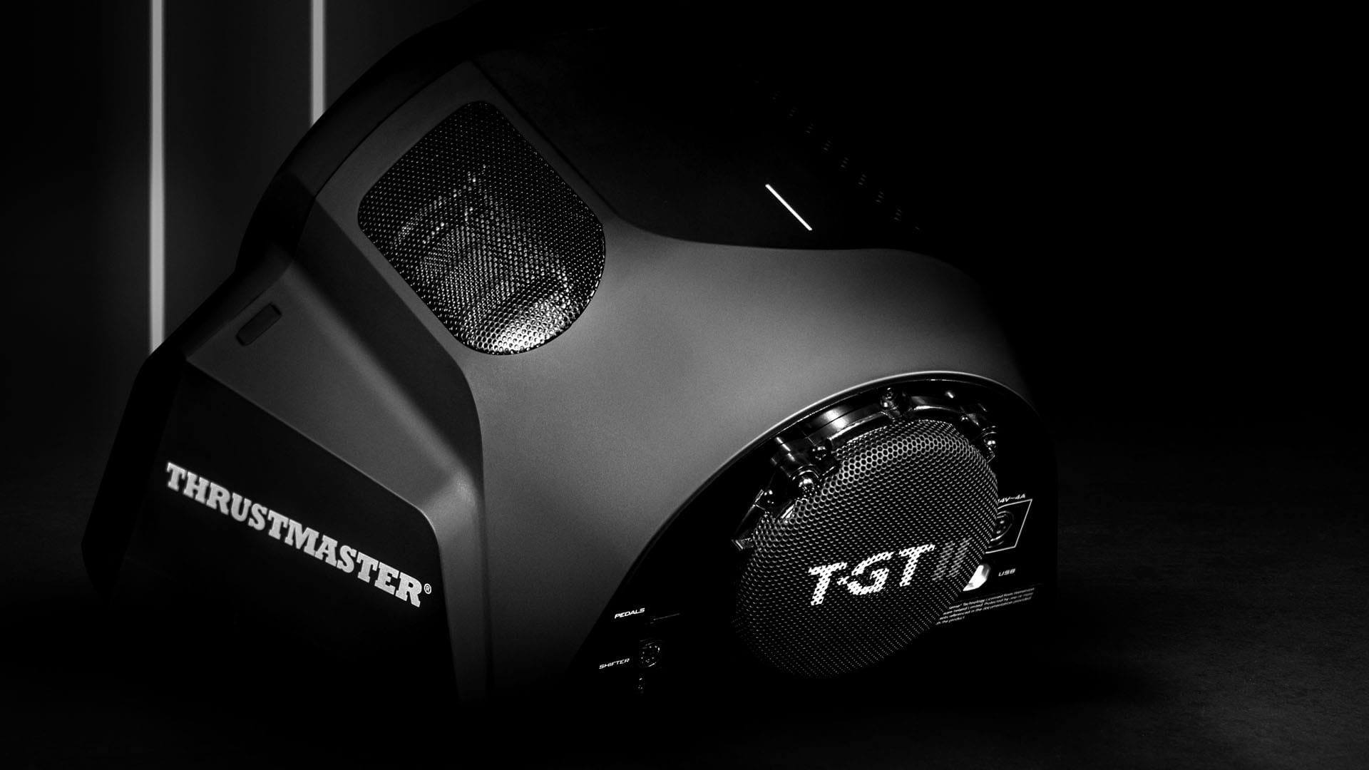 בסיס Thrustmaster T-GT II Servobase להגה מרוצים - צבע שחור שנה אחריות ע"י היבואן הרשמי