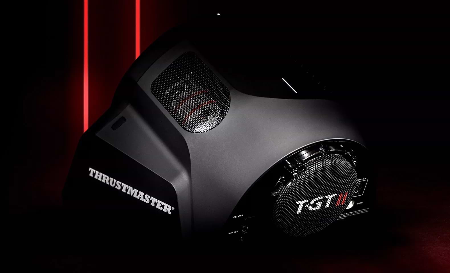בסיס Thrustmaster T-GT II Servobase להגה מרוצים - צבע שחור שנה אחריות ע"י היבואן הרשמי