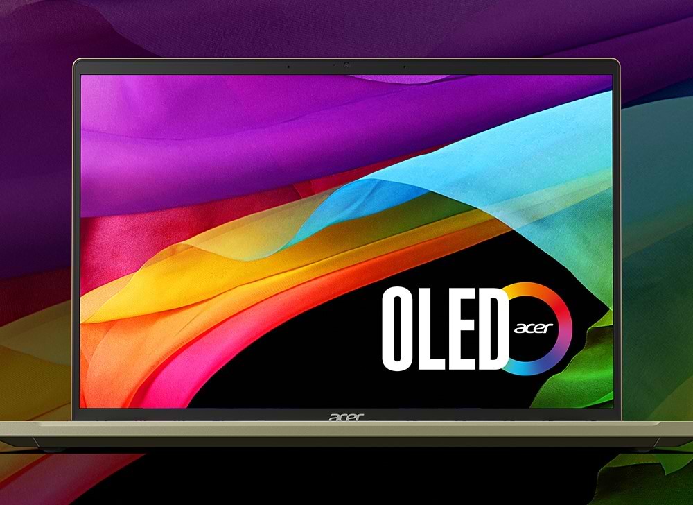 מחשב נייד Acer Swift Go OLED SFG14-71 NX.KF1EC.006 - Core i5-13500H 1TB SSD 16GB RAM Windows 11 - צבע כסוף שלוש שנות אחריות ע"י היבואן הרשמי