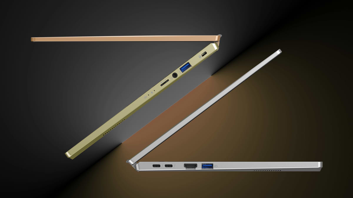 מחשב נייד Acer Swift Go OLED SFG14-71 NX.KF1EC.006 - Core i5-13500H 1TB SSD 16GB RAM Windows 11 - צבע כסוף שלוש שנות אחריות ע"י היבואן הרשמי