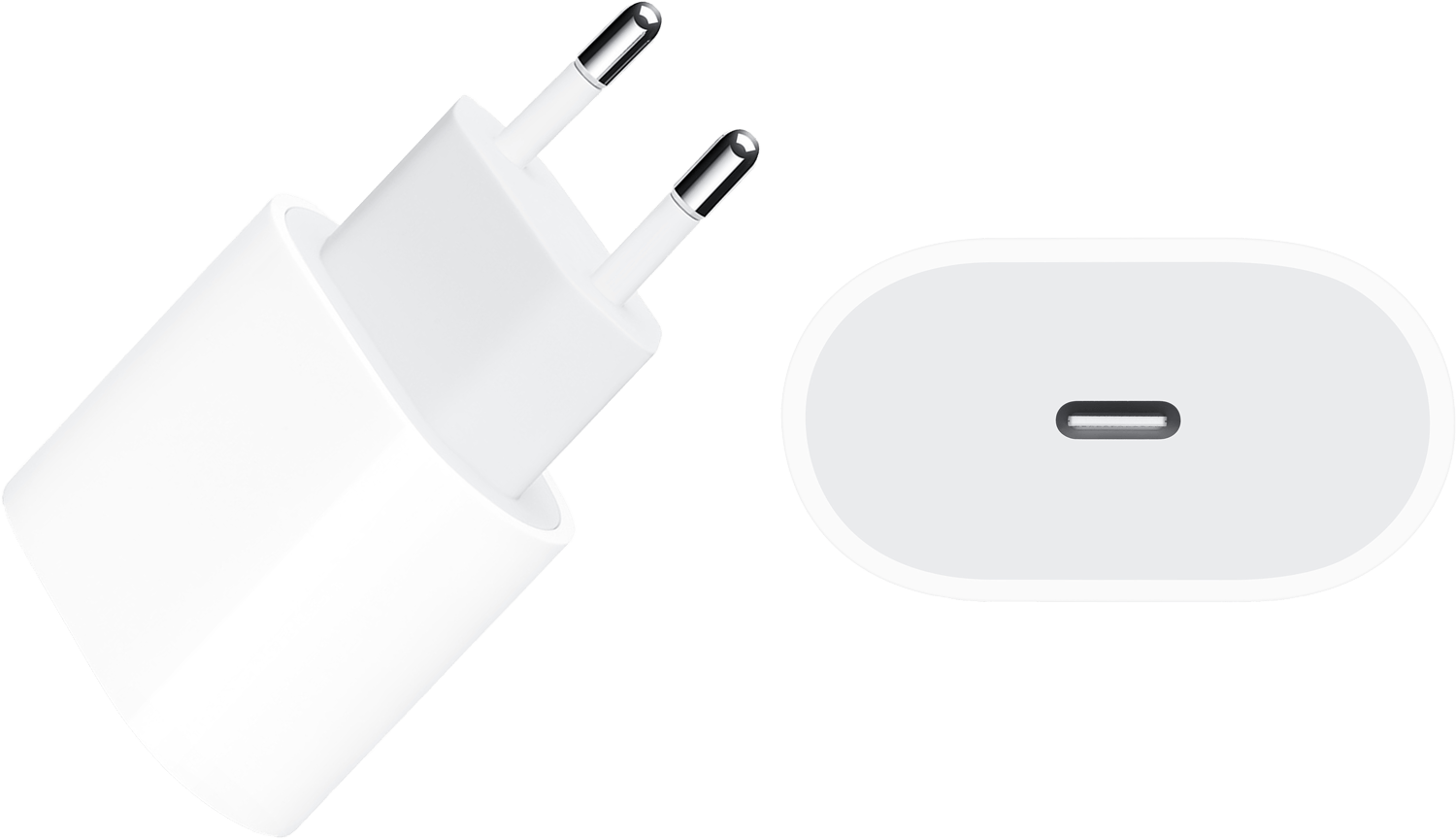 מטען קיר מקורי Apple 20W USB-C - צבע לבן שנה אחריות ע"י היבואן הרשמי