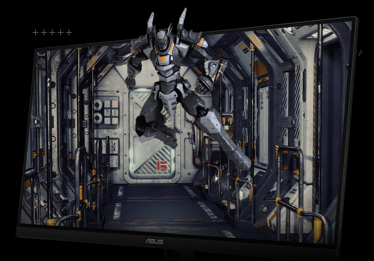 מסך מחשב גיימינג 27'' Asus TUF Gaming VG279QM1A G-Sync IPS FHD 1ms 280Hz - צבע שחור שלוש שנות אחריות ע"י היבואן הרשמי