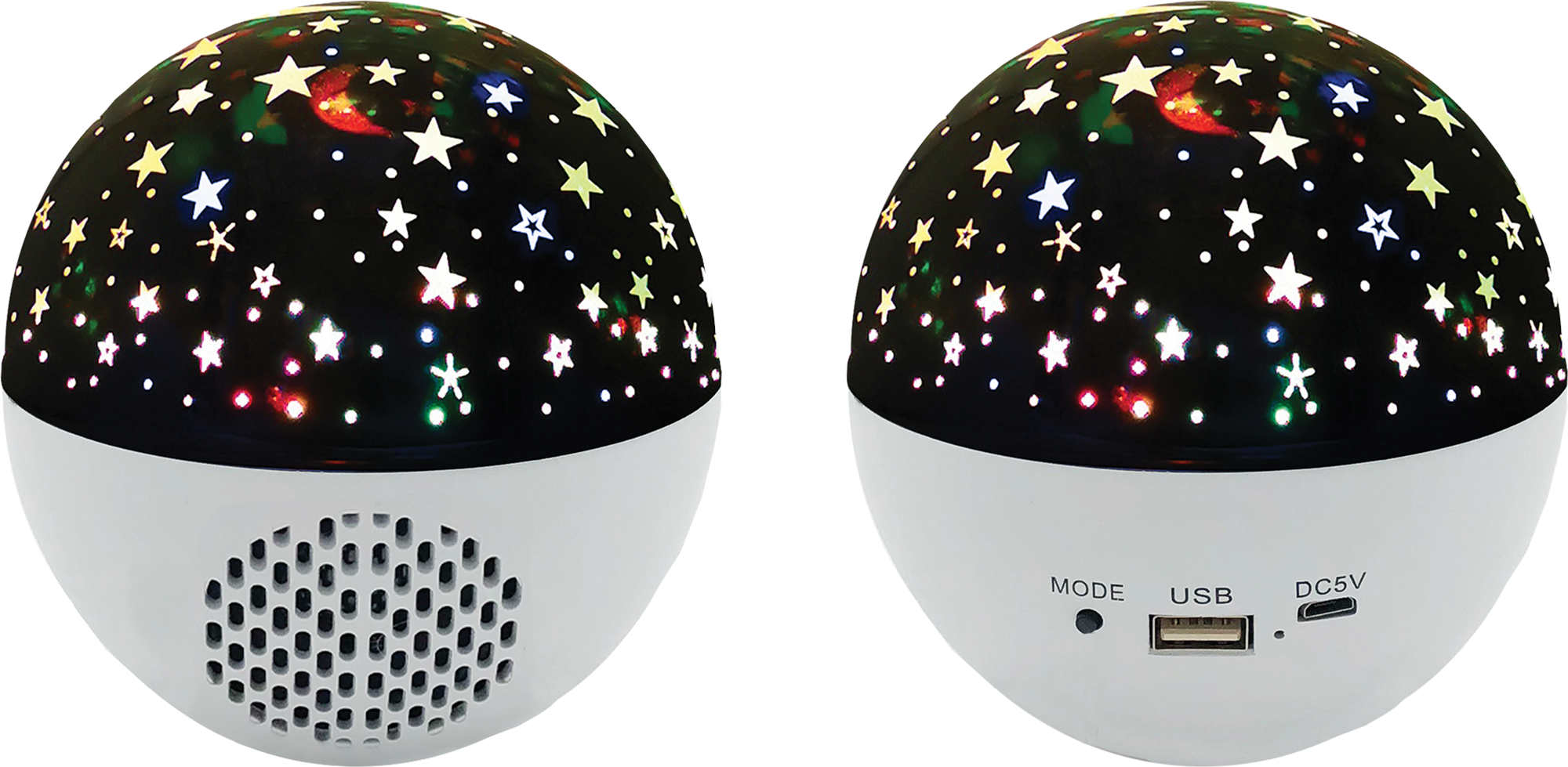 מנורת רמקול עם אפקטים מרהיבים Sensor SLSW LED Bluetooth - צבע לבן שנה אחריות ע"י היבואן הרשמי