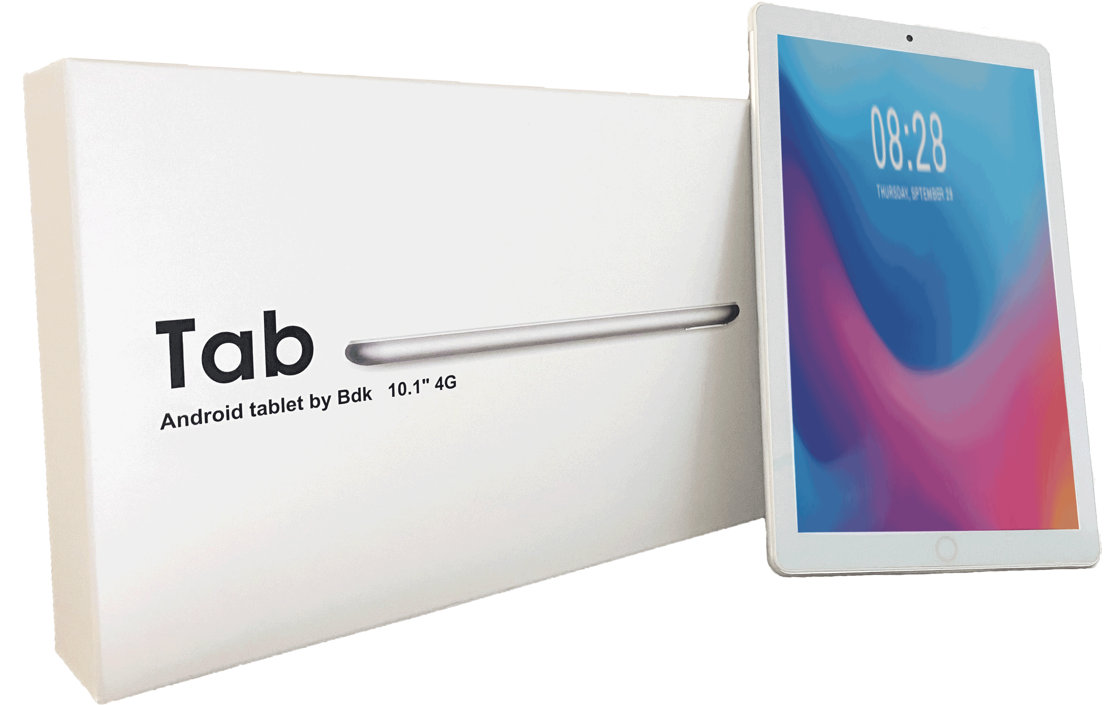 טאבלט BDK Tab 10.1" 32GB 2GB RAM 4G LTE - צבע כסוף שנה אחריות ע"י היבואן הרשמי
