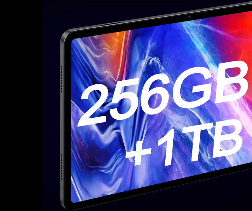 טאבלט Blackview Tab 18 256GB 12GB RAM 4G LTE + WiFi - צבע אפור חלל שנתיים אחריות ע"י היבואן הרשמי