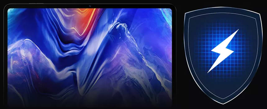טאבלט Blackview Tab 18 256GB 12GB RAM 4G LTE + WiFi - צבע אפור חלל שנתיים אחריות ע"י היבואן הרשמי