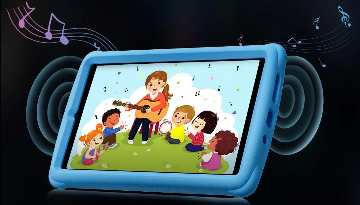 טאבלט קשיח לילדים Blackview Tab 60 Kids 128GB 4GB RAM 4G LTE + WiFi - צבע כחול שנתיים אחריות ע"י היבואן הרשמי