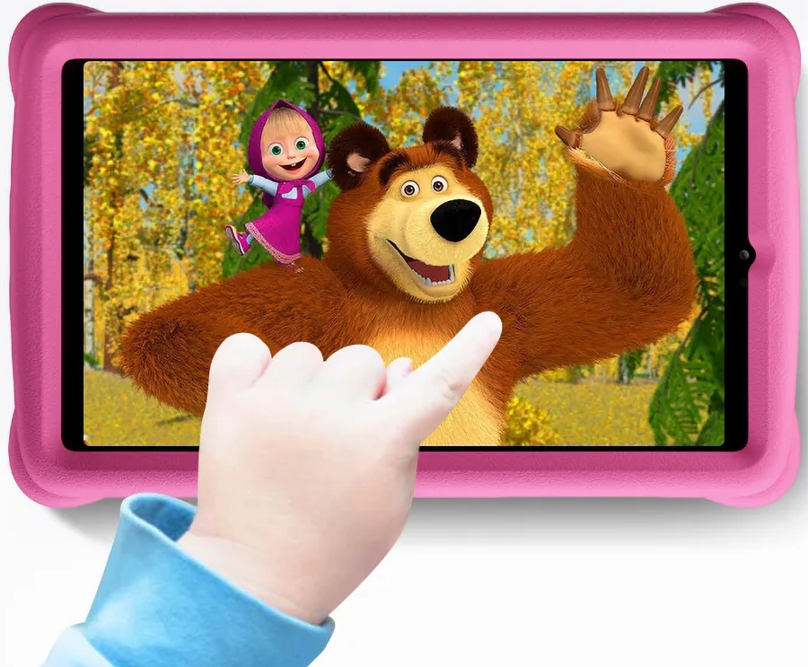 טאבלט קשיח לילדים Blackview Tab 60 Kids 128GB 4GB RAM 4G LTE + WiFi - צבע כחול שנתיים אחריות ע"י היבואן הרשמי