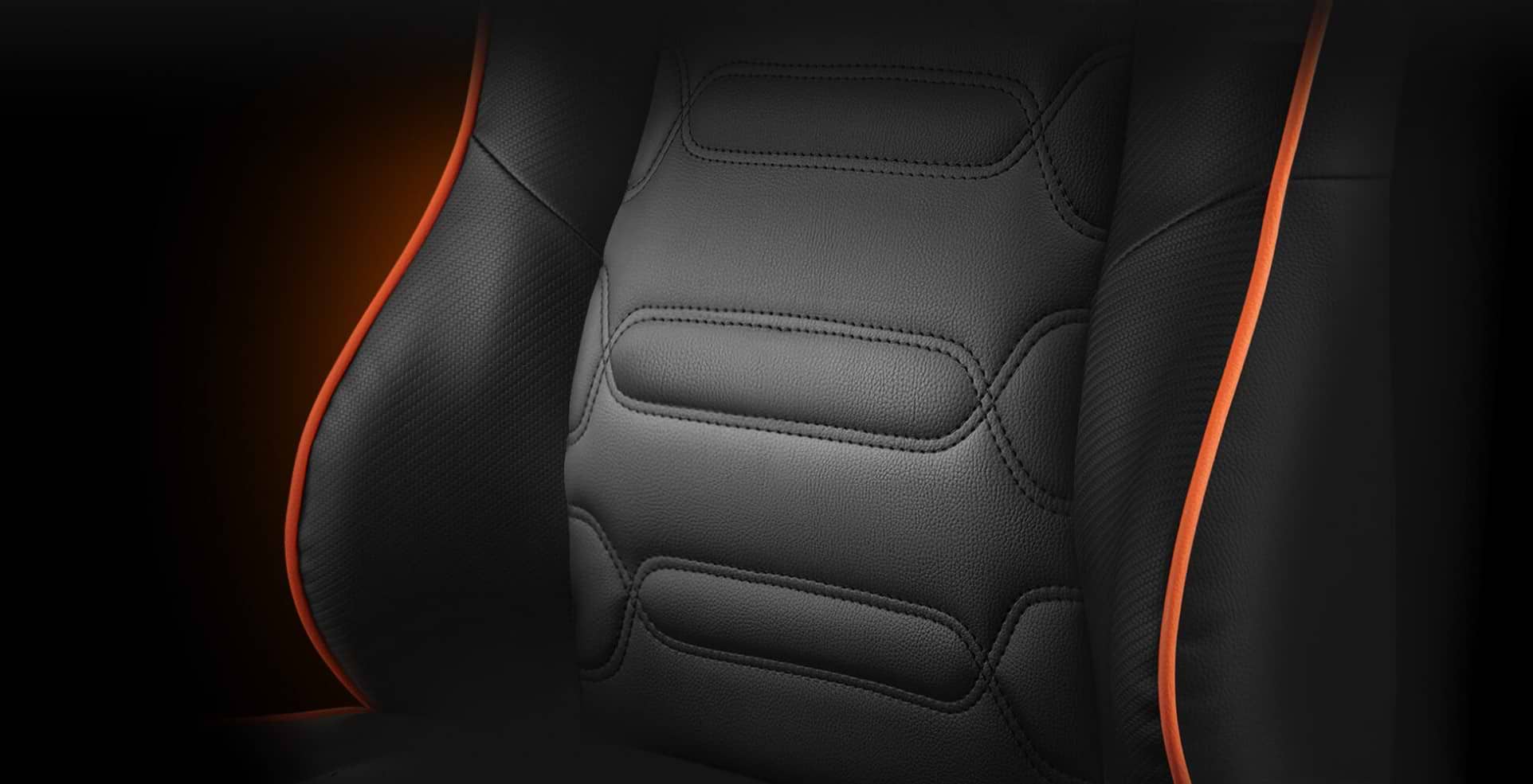 כיסא גיימינג ארגונומי Cougar Fusion SF - צבע שחור וכתום שנה אחריות ע"י היבואן הרשמי