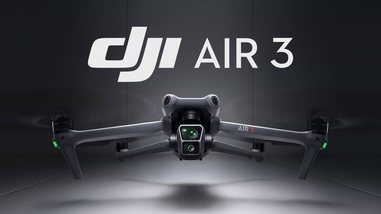 רחפן עם שלט חכם DJI Air 3 Fly More Combo - צבע אפור שנה אחריות ע"י היבואן הרשמי