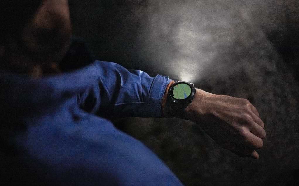 שעון ספורט חכם Garmin Fenix 7S Pro Sapphire Solar Titanium 42mm - צבע זהב בהיר שנתיים אחריות ע"י היבואן הרשמי