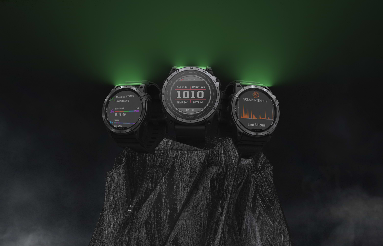 שעון ספורט חכם Garmin Tactix 7 AMOLED Edition 51mm - צבע שחור שנתיים אחריות ע"י היבואן הרשמי