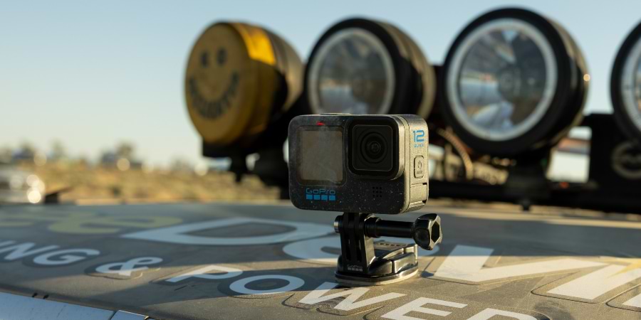 מצלמת אקסטרים GoPro Hero 12 Black - צבע שחור שנתיים אחריות ע"י היבואן הרשמי