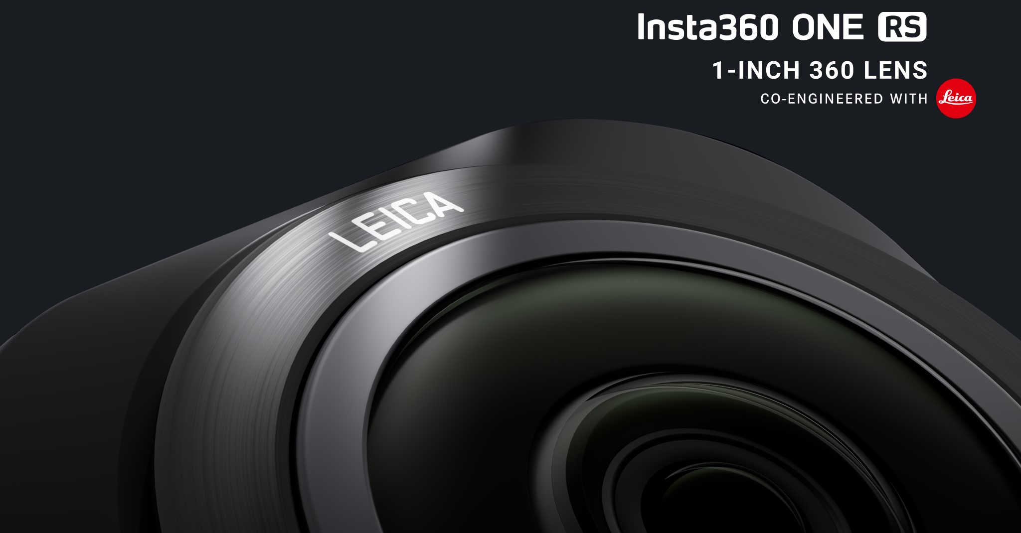 מצלמת אקסטרים 360° Insta360 One RS 1-Inch 360 Edition Dual 1-Inch Sensors 21MP 6K IPX3 - צבע שחור שנה אחריות ע"י היבואן הרשמי