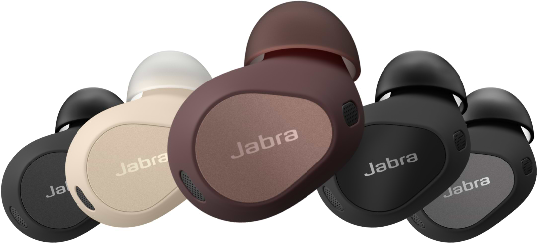 אוזניות אלחוטיות Jabra Elite 10 TWS ANC - צבע חום קקאו שנתיים אחריות ע"י היבואן הרשמי