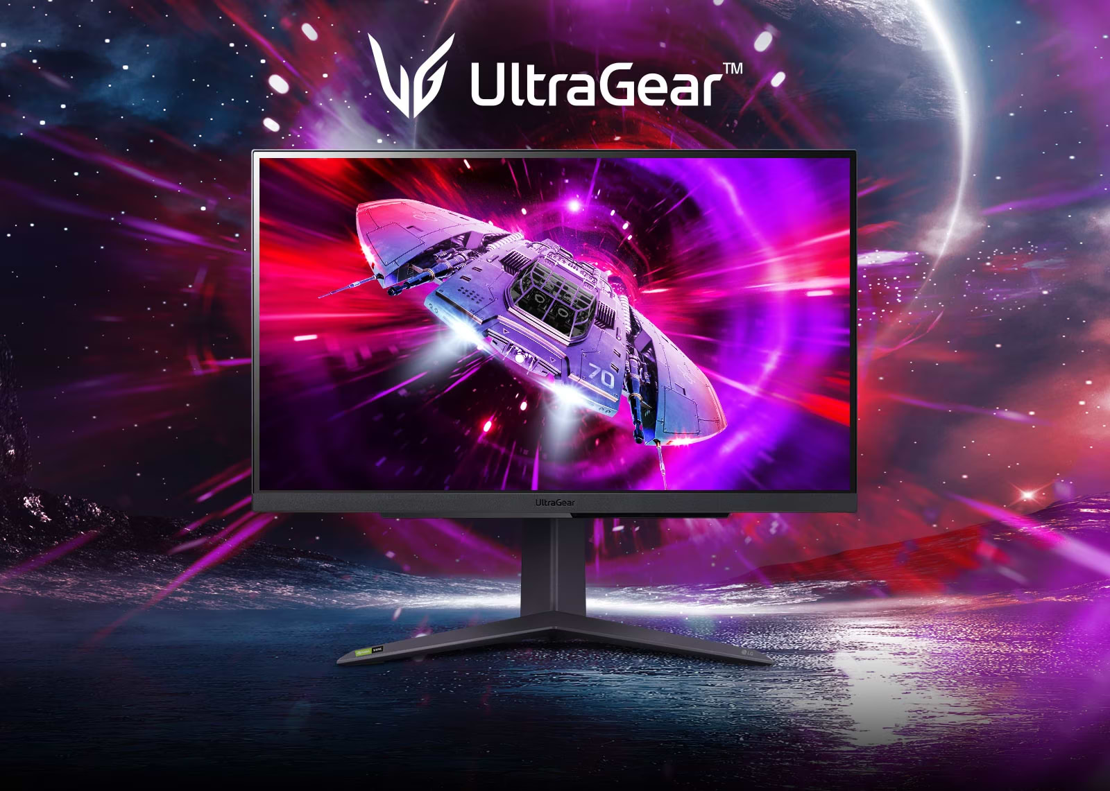 מסך מחשב גיימינג 27'' LG UltraGear 27GR75Q-B G-Sync IPS QHD HDR10 1ms 165Hz - צבע שחור שלוש שנות אחריות ע"י היבואן הרשמי