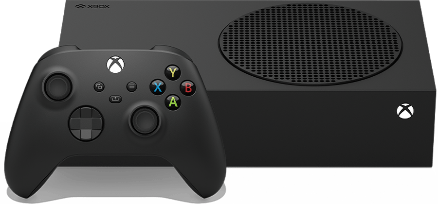 קונסולה Xbox Series S 1TB - צבע שחור פחם שנתיים אחריות ע"י היבואן הרשמי