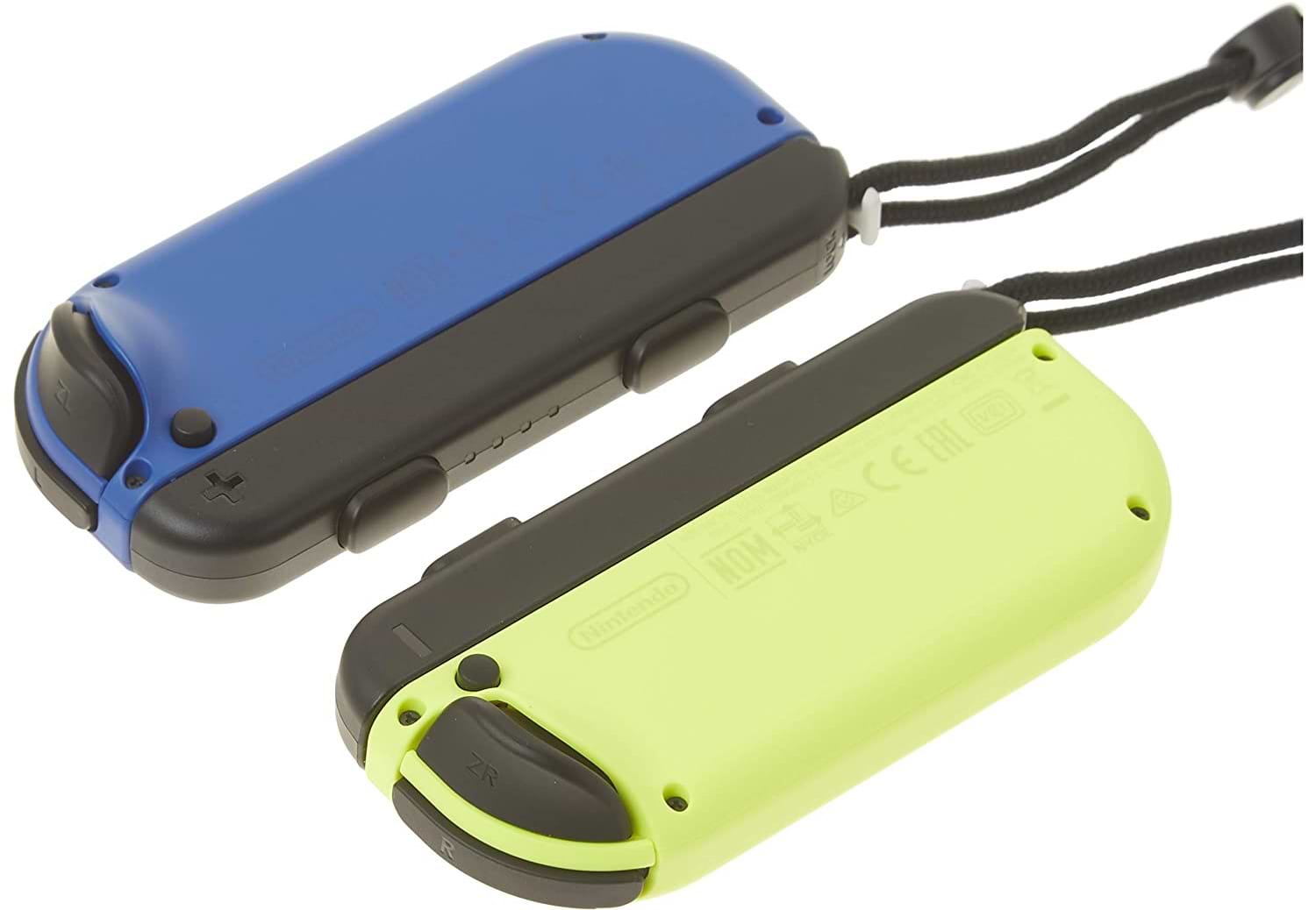 זוג בקרי שליטה Nintendo Switch Joy-Con Pair Blue/Neon Yellow - צבע כחול/צהוב שנה אחריות ע"י היבואן הרשמי