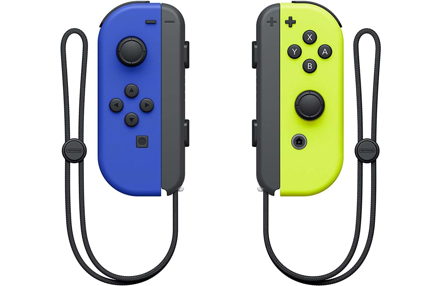 זוג בקרי שליטה Nintendo Switch Joy-Con Pair Blue/Neon Yellow - צבע כחול/צהוב שנה אחריות ע"י היבואן הרשמי