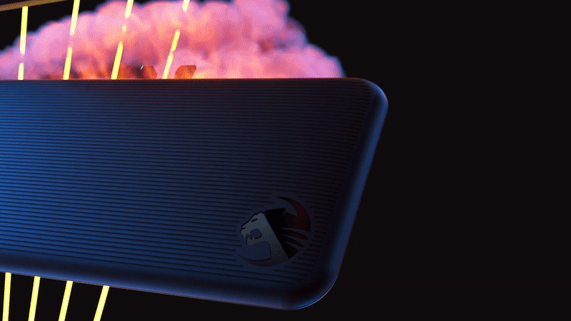 מקלדת גיימינג מכאנית Roccat Pyro RGB - צבע שחור שנה אחריות ע"י היבואן הרשמי